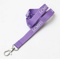 Purple Polyester Lanyard 5/8" (15 mm) Wide